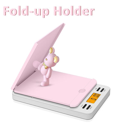 Fuzion Digital Postal Scale, 86lb x 0.1oz Shipping Scale for Packages, Pink