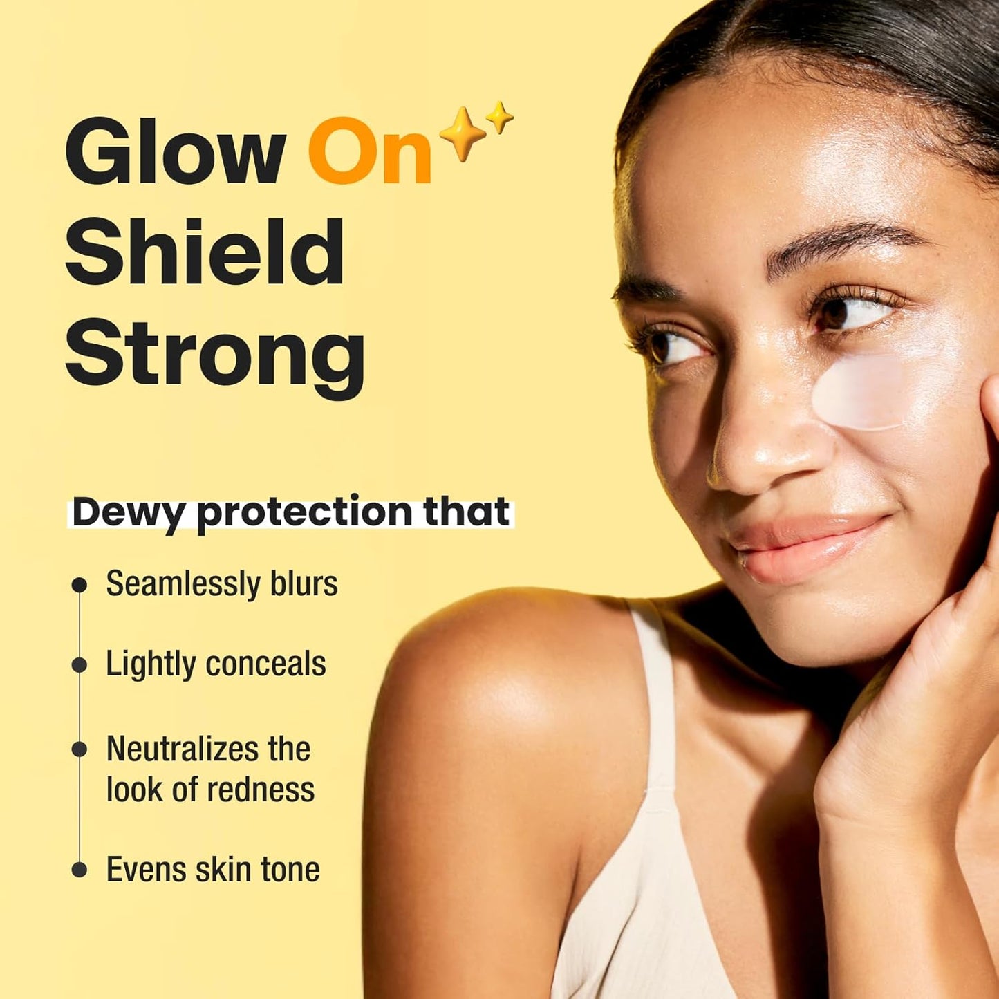 GANGNAM GLOW Day Shield Perfect Sunscreen SPF 50 - Effortless Tinted Sunscreen with Zinc Oxide..