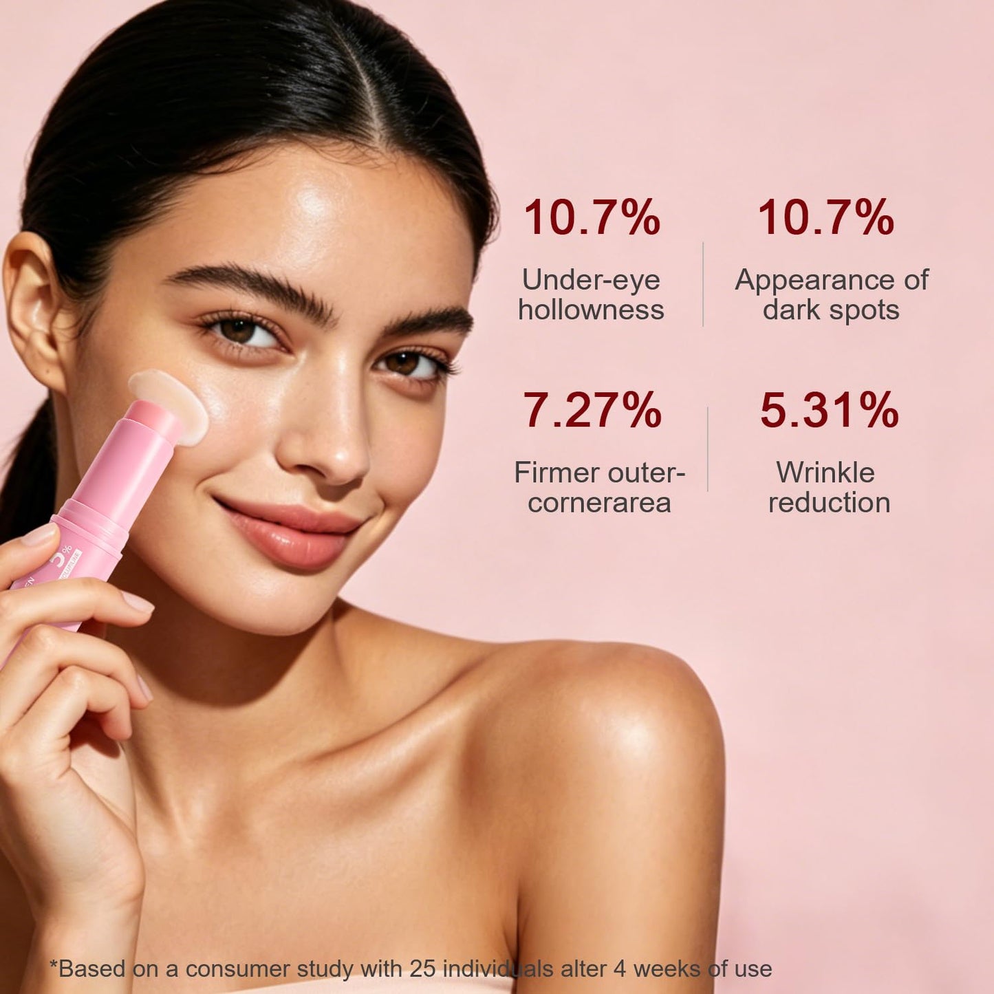PDRN Pink B12 Collagen Multi Balm Stick, Wrinkle Bounce & Hydrating Multi Balm Stick..