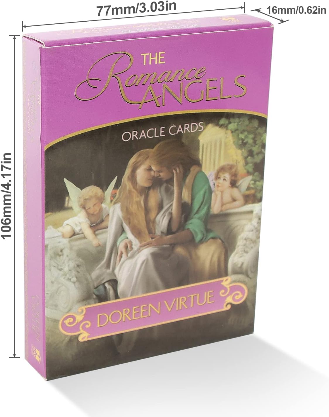 Gayrrnel Tarot Cards Set, 44 Lovers Romance Oracle Cards..