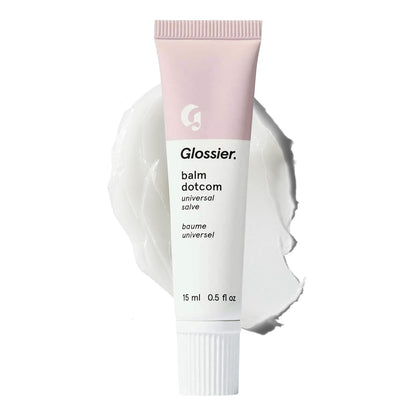 Glossier Balm Dotcom Lip Balm &amp; Universal Salve, Original, Untinted | Up to 12-Hour Moisture, Nourishes Dry Cuticles & Skin..