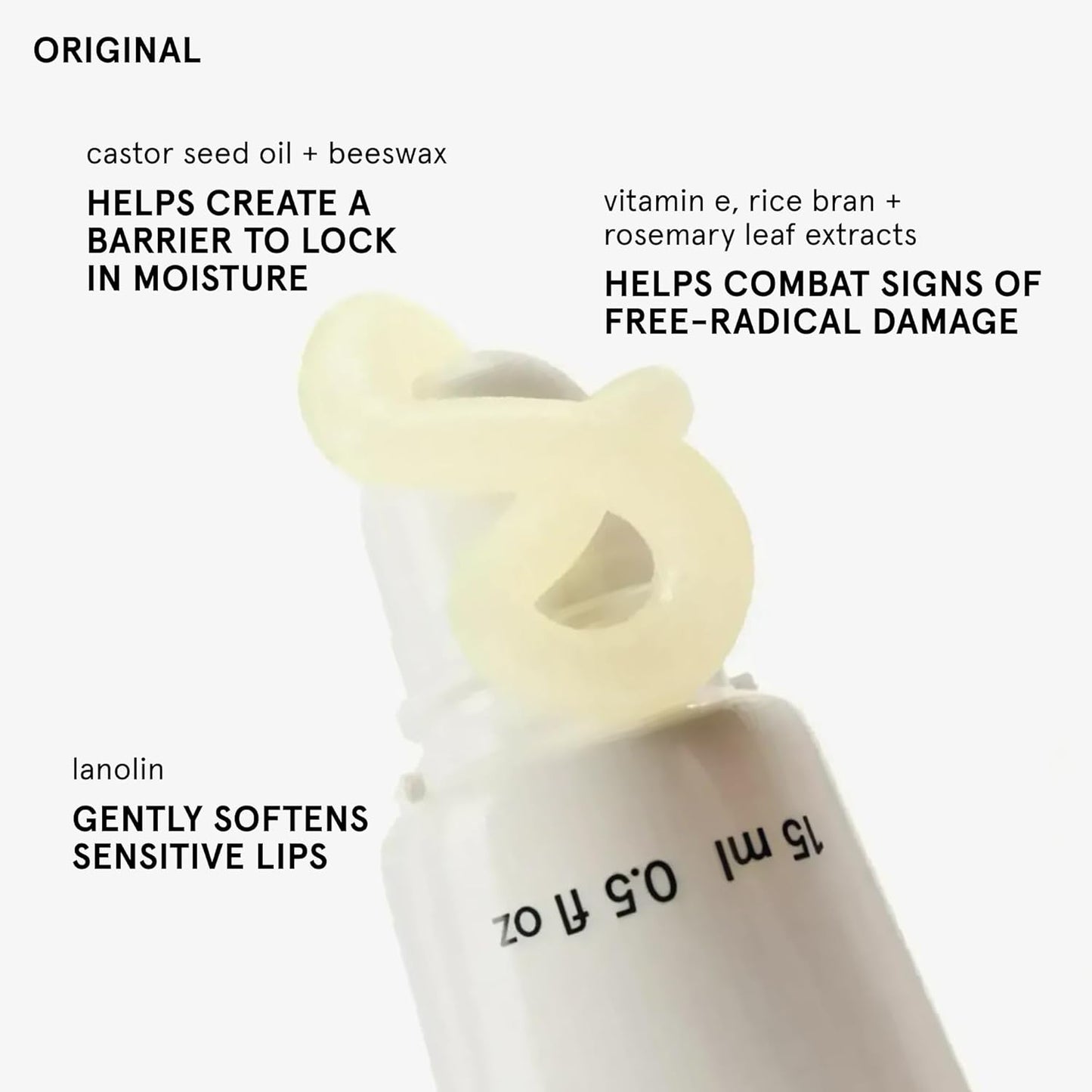 Glossier Balm Dotcom Lip Balm &amp; Universal Salve, Original, Untinted | Up to 12-Hour Moisture, Nourishes Dry Cuticles & Skin..