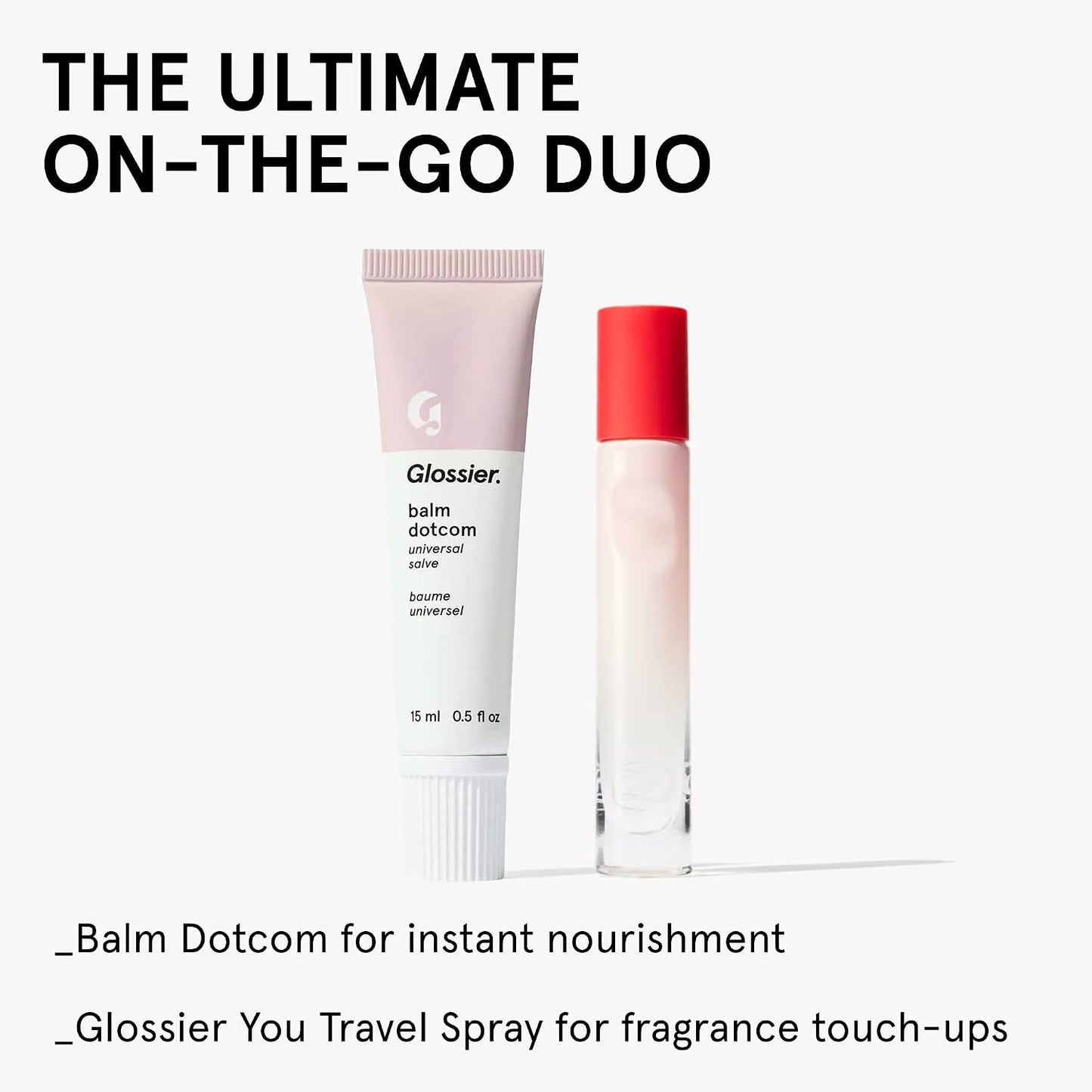 Glossier Balm Dotcom Lip Balm &amp; Universal Salve, Original, Untinted | Up to 12-Hour Moisture, Nourishes Dry Cuticles & Skin..