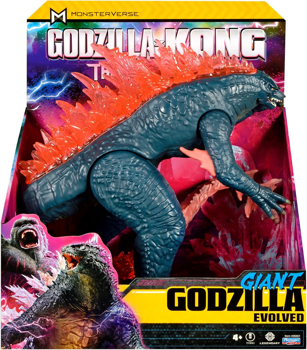 Godzilla x Kong 11" Giant Godzilla Figure by Playmates Toys