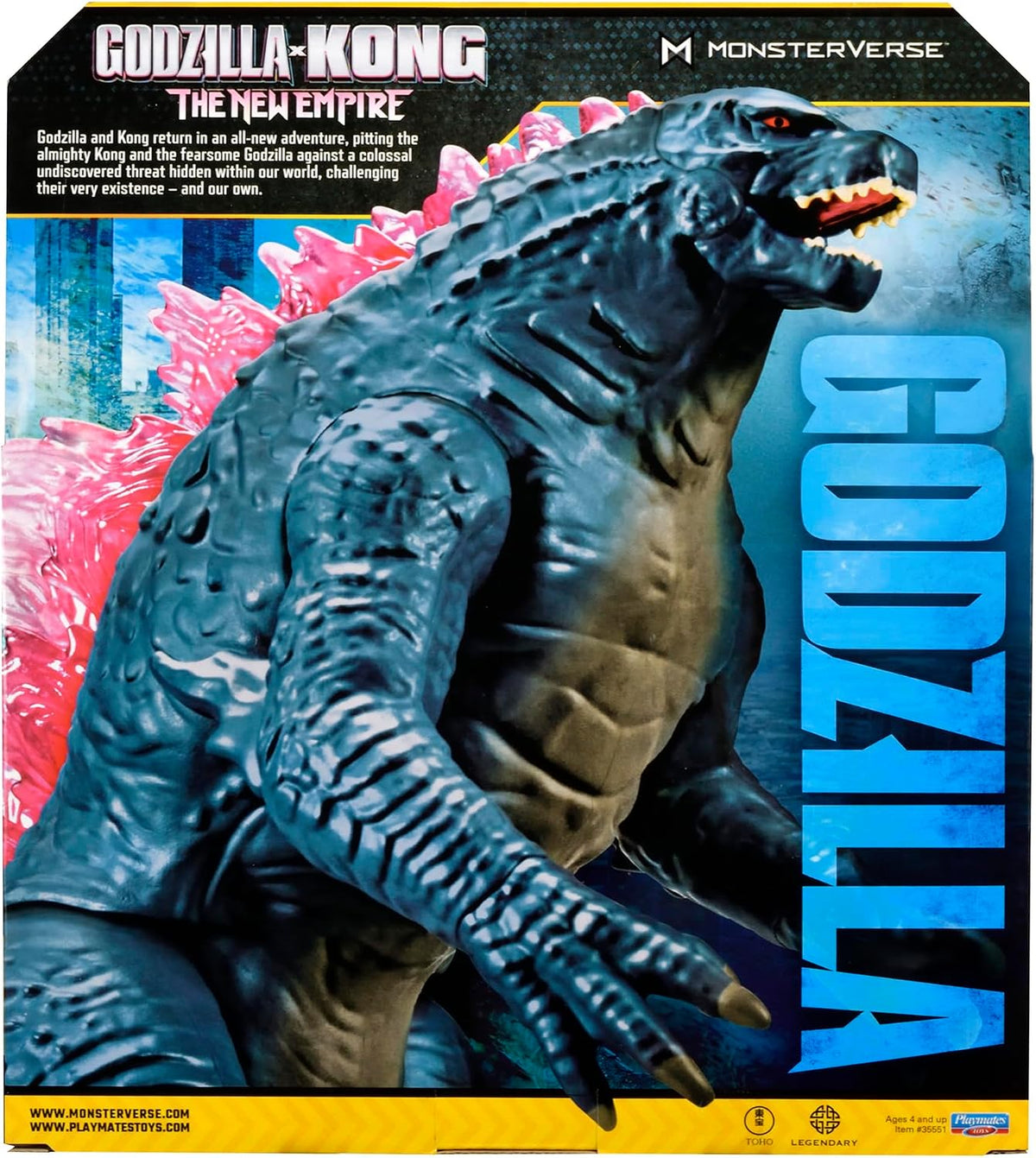 Godzilla x Kong 11" Giant Godzilla Figure by Playmates Toys