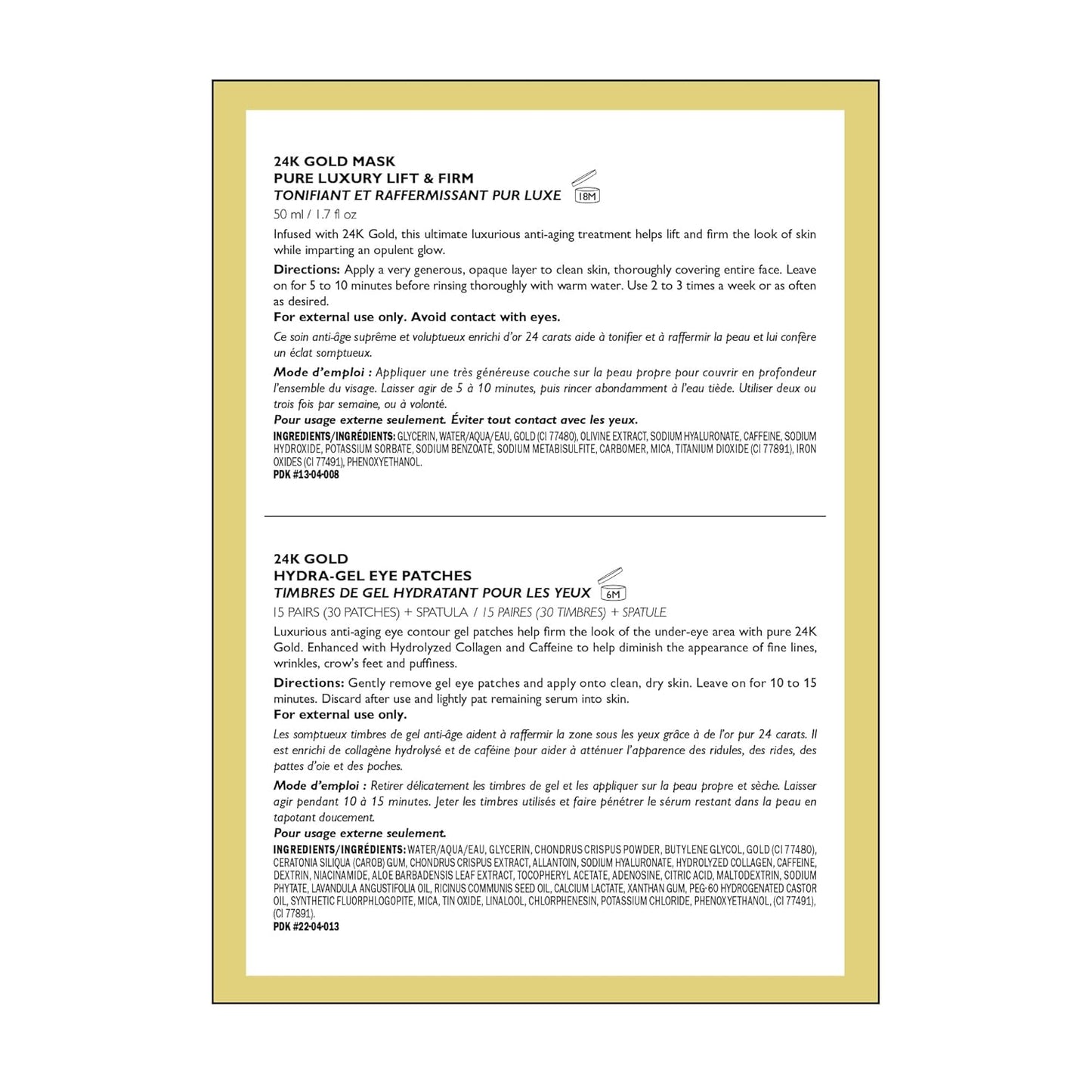 Peter Thomas Roth | 24K Gold Glow-Up 2-Piece Kit