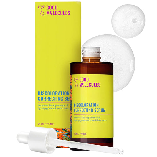 Good Molecules Discoloration Correcting Serum - Tranexamic Acid and Niacinamide Serum to Target Dark Spots and Discoloration