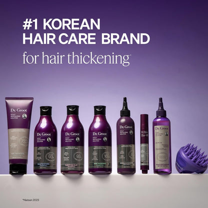 Dr. Groot Hair Thickening Shampoo, Korean Hair Care with Biotin