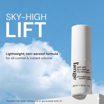 L'ANGE HAIR Sky Lift Non-Aerosol Dry Shampoo Powder | No White Residue | Balances Scalp &amp; Absorbs Excess Oil ..
