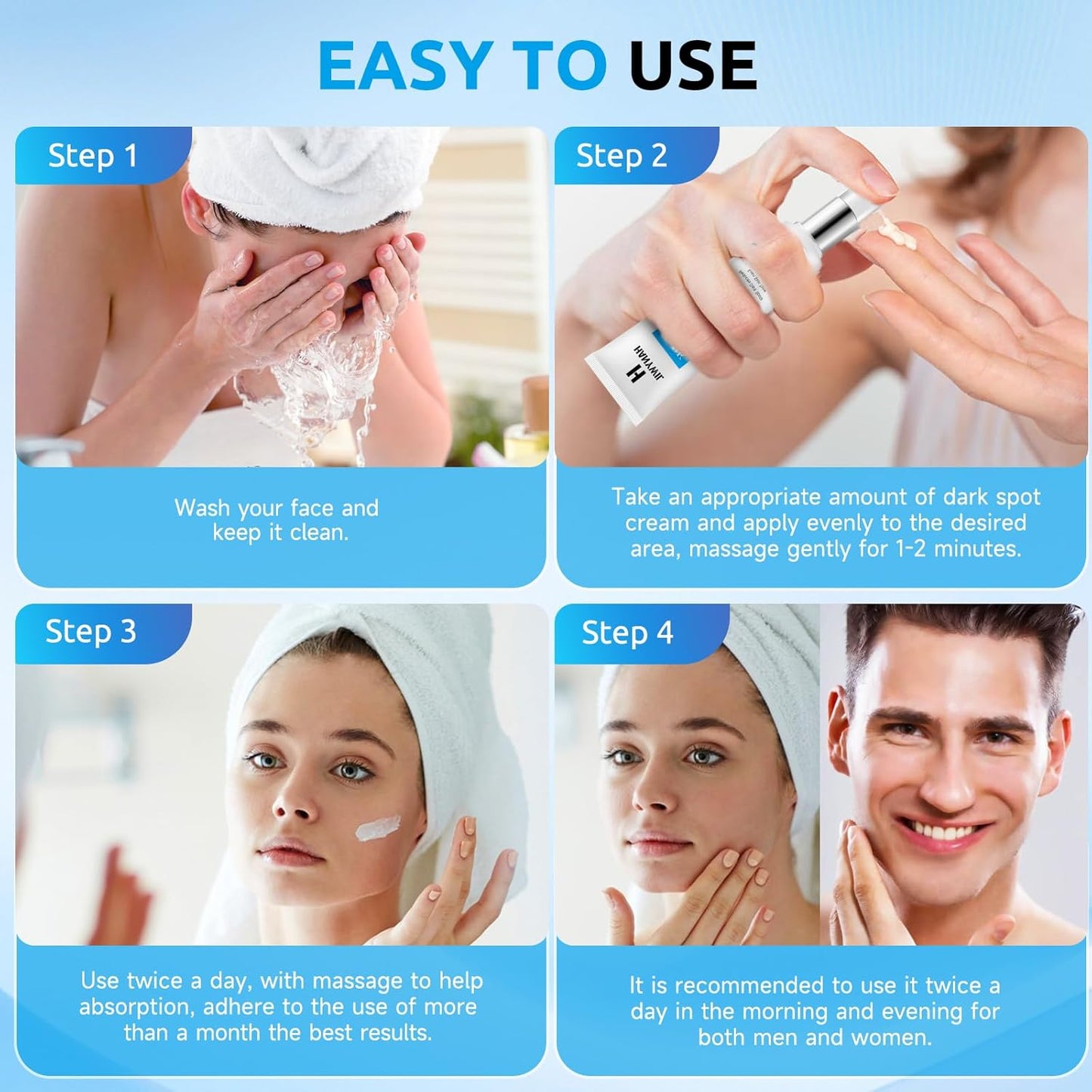 HANYWIL Dark Spot Remover for Face &amp; Body Serum-Tested Skin Tone Evenser (2.0 Fl Oz)