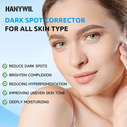 HANYWIL Dark Spot Remover for Face &amp; Body Serum-Tested Skin Tone Evenser (2.0 Fl Oz)