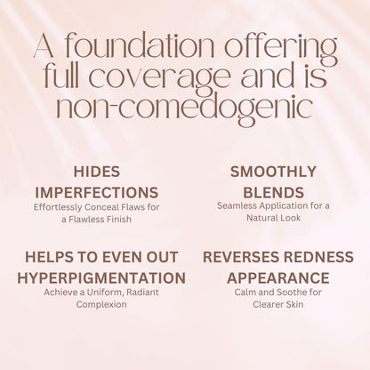 HAUS LABS BY LADY GAGA Triclone Skin Tech Medium Coverage Foundation with Fermented Arnica 130 Light Warm