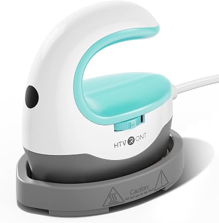 HTVRONT Heat Press Mini Heat Press Machine, Mini Iron for Crafts