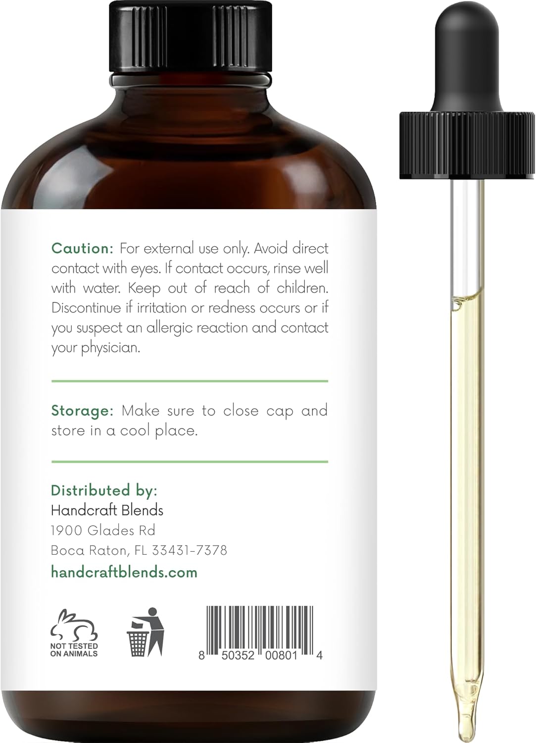 Handcraft Blends Tea Tree Essential Oil – Huge 4 Fl Oz – 100% Pure and Natural – Premium Grade Essential Oil for Diffuser and Aromatherapy..
