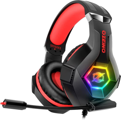 Gaming Headset for PC, Ps4, Ps5, Xbox Headset with 7.1 Surround Sound