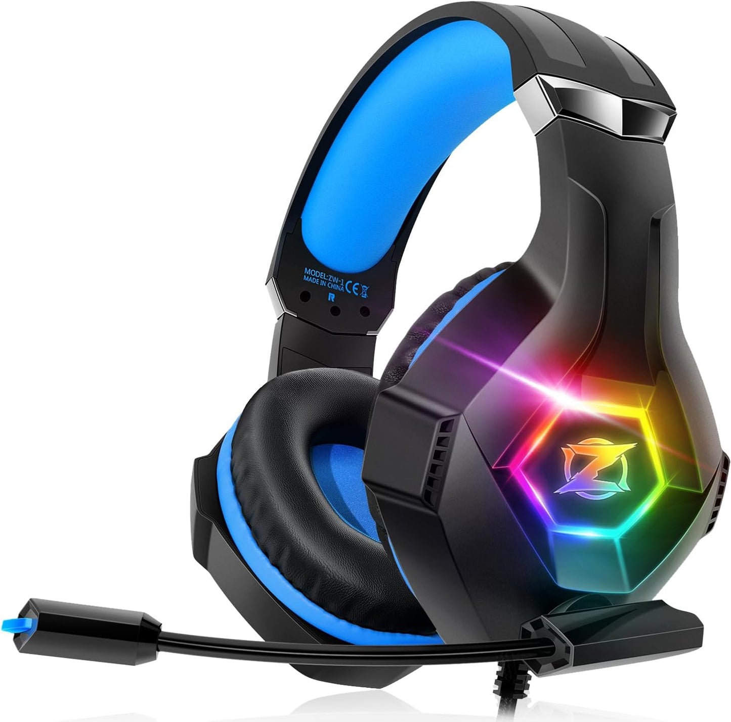 Gaming Headset for PC, Ps4, Ps5, Xbox Headset with 7.1 Surround Sound