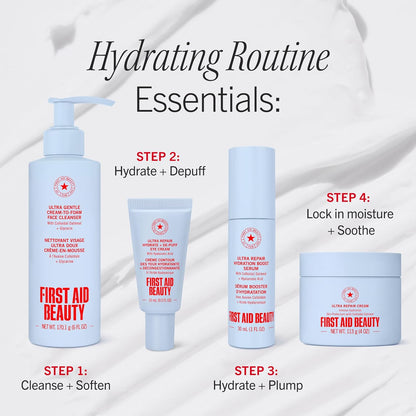 First Aid Beauty - Hydrating Serum with Hyaluronic Acid, Lightweight Formula