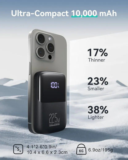 INIU Portable Charger, Smallest 22.5W 10000mAh Power Bank