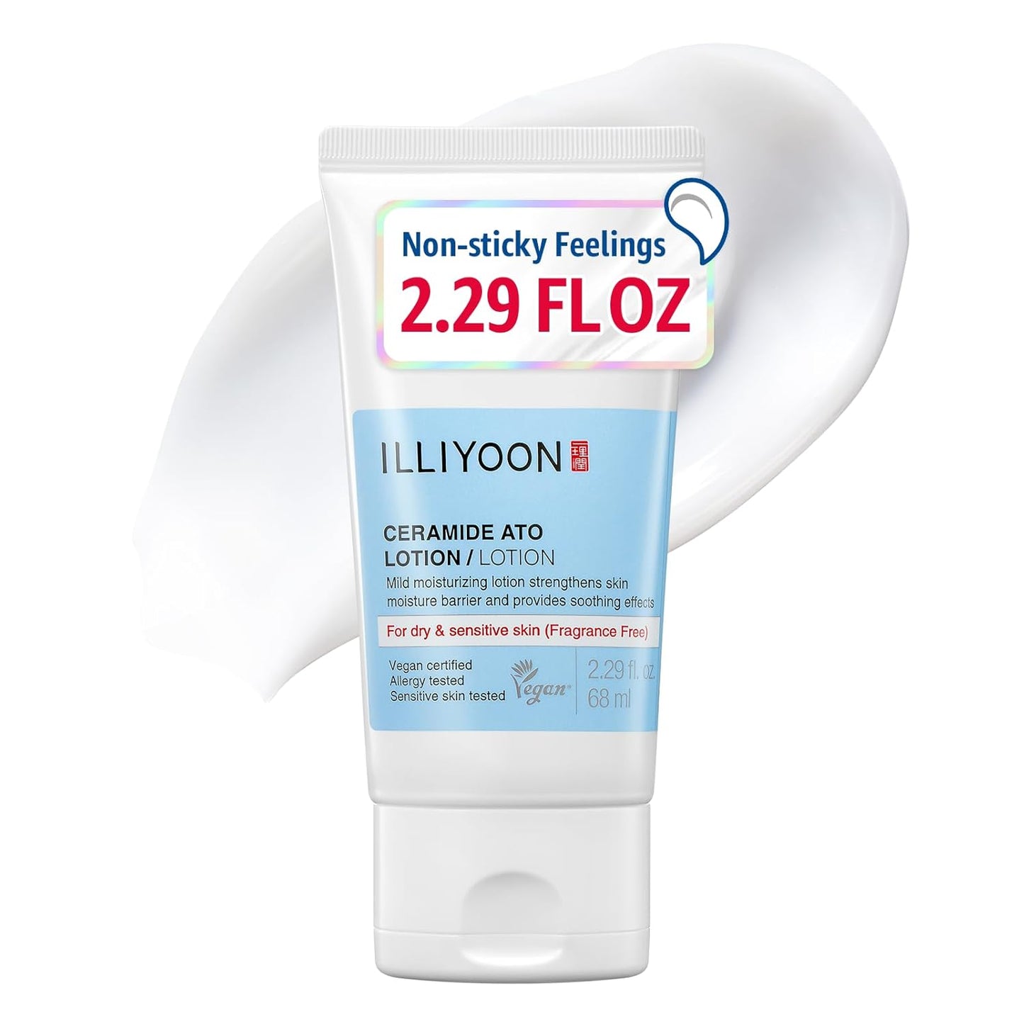 Illiyoon Ceramide Ato Concentrate Cream | Moisturizer for Dry &amp; Sensitive Skin, 100hr Lasting Hydration, For Face & Body..