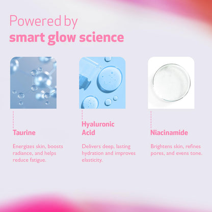 Indeed Labs Lit Skin Prep Serum for Makeup | Face Serum with Taurine for Radiance, Hydrating Hyaluronic Acid, &amp; Pore-Minimizing Niacinamide ..