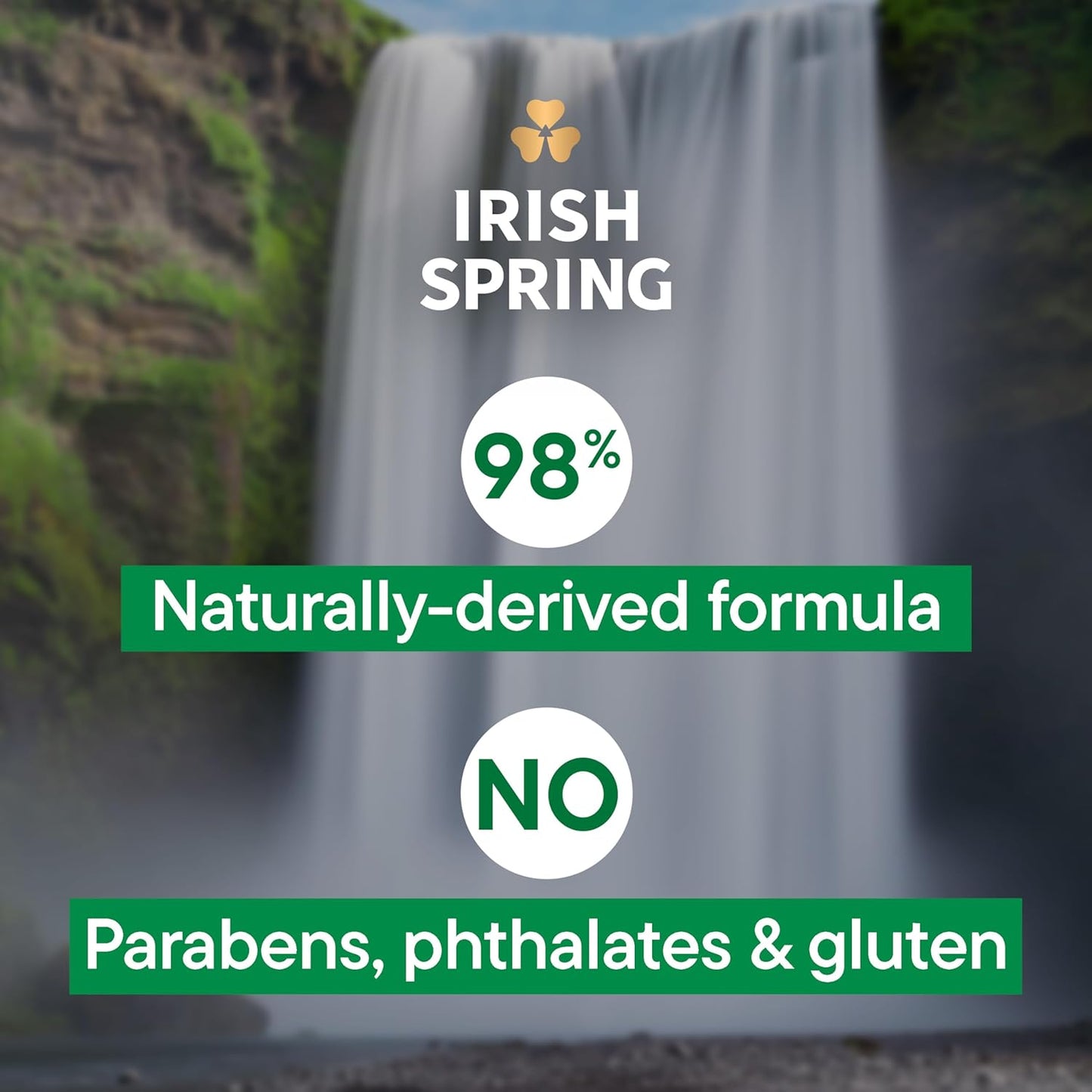 Irish Spring Bar Soap for Men, Original Clean, Smell Fresh and Clean for 12 Hours, Men Soap Bars for Washing Hands and Body..