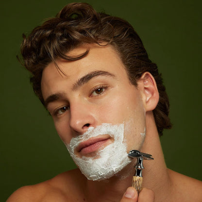 Jackfir The Classic Shave Cream - Natural Shaving Cream for Men Sensitive Skin, Face, EWG Verified, 70%+ Organic Ingredients..