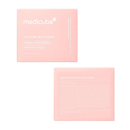 medicube Jelly Cream with Collagen, Niacinamide | Freeze-Dried Hydrolyzed Collagen for Skin Barrier Hydration &amp; 24H Glow..