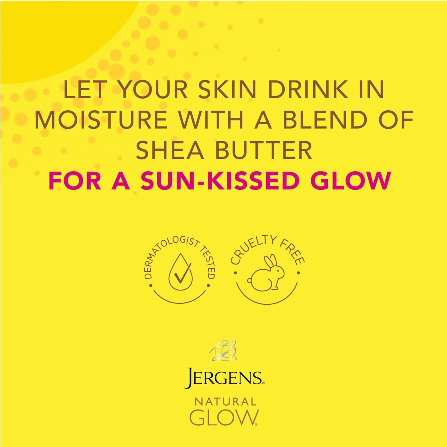 Jergens Natural Glow In Shower Lotion, Self Tanner for Fair to Medium Skin Tone, Sunless Tanning Wet Skin Lotion for Gradual, Flawless Color..