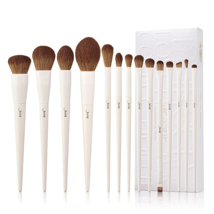 Jessup Makeup Brushes 14Pcs Makeup Brush Set Premium Synthetic Powder Foundation Contour Blush Concealer..