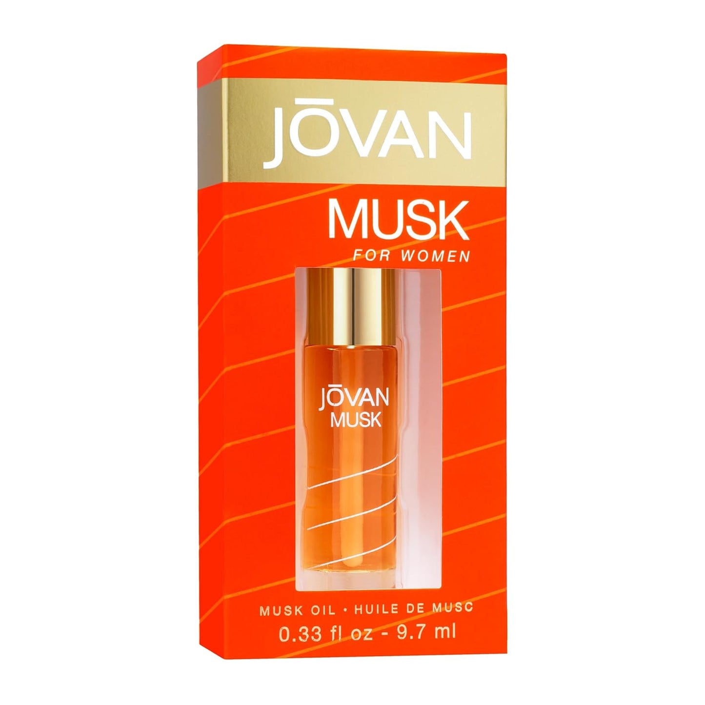 Jovan Musk for Women Perfume Oil 0.33 fl oz (Pack of 1), Sexy Perfume Oil for Women, Notes of Jasmine, Amber, and Neroli..