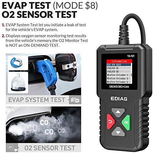 KINGBOLEN OBD2 Scanner YA101 Code Reader, Universal Automotive Engine..