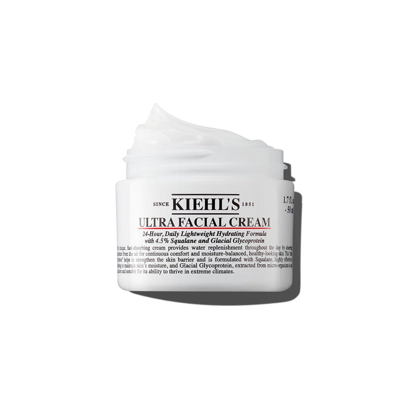 Kiehl's - Ultra Facial Cream Daily Moisturizer with 4.5% Squalane..