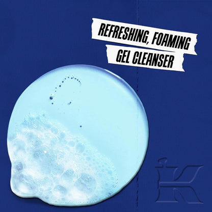 Kiehl's - Facial Fuel Men's Energizing Face Wash | Foaming Gel Formula Exfoliates & Cleans Skin..