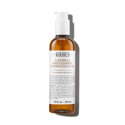 Kiehl's - Calendula Deep Cleansing Foaming Face Wash, Boosts Moisture