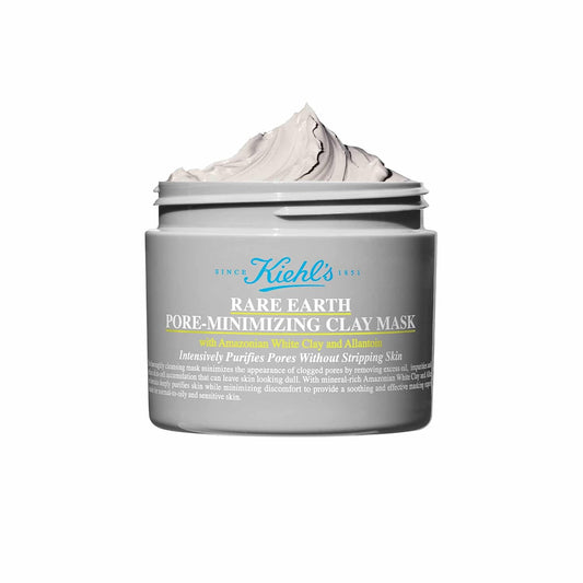 Kiehl's - Rare Earth Deep Pore Cleansing Mask, Visbily Minimizes Pores
