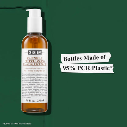 Kiehl's - Calendula Deep Cleansing Foaming Face Wash, Boosts Moisture