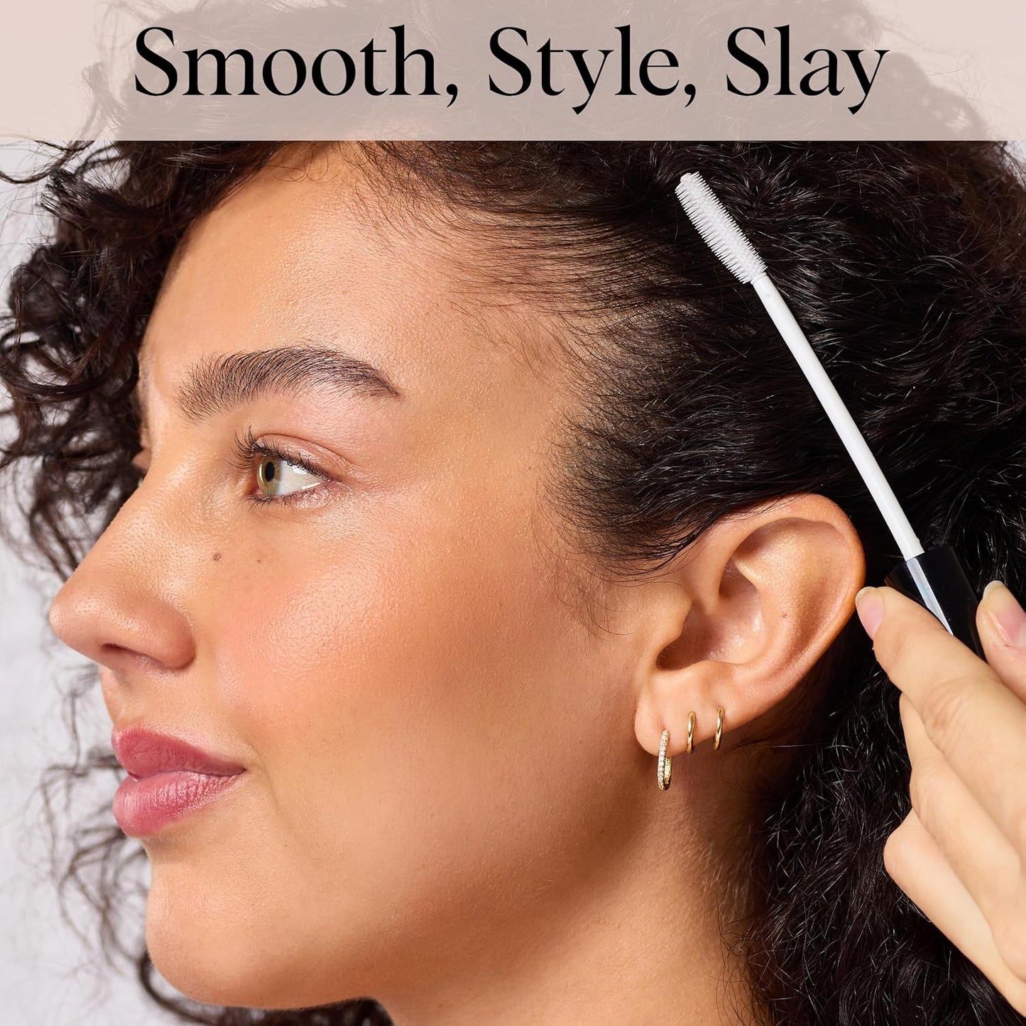 Kitsch Hair Taming Wand - Fly Away Stick For Hair with Biotin, Aloe &amp; Vitamin E | Clear Hair Mascara for Flyaways..