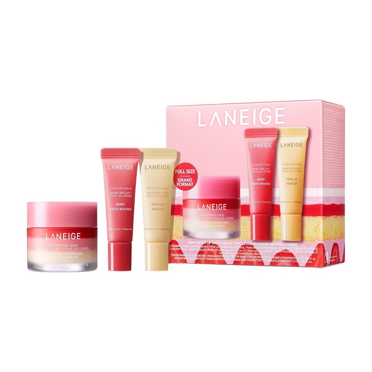 LANEIGE Lip Sleeping Mask | Korean Overnight Lip Treatment