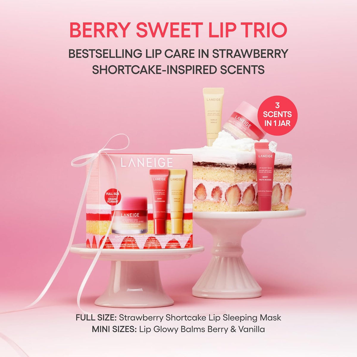 LANEIGE Lip Sleeping Mask | Korean Overnight Lip Treatment