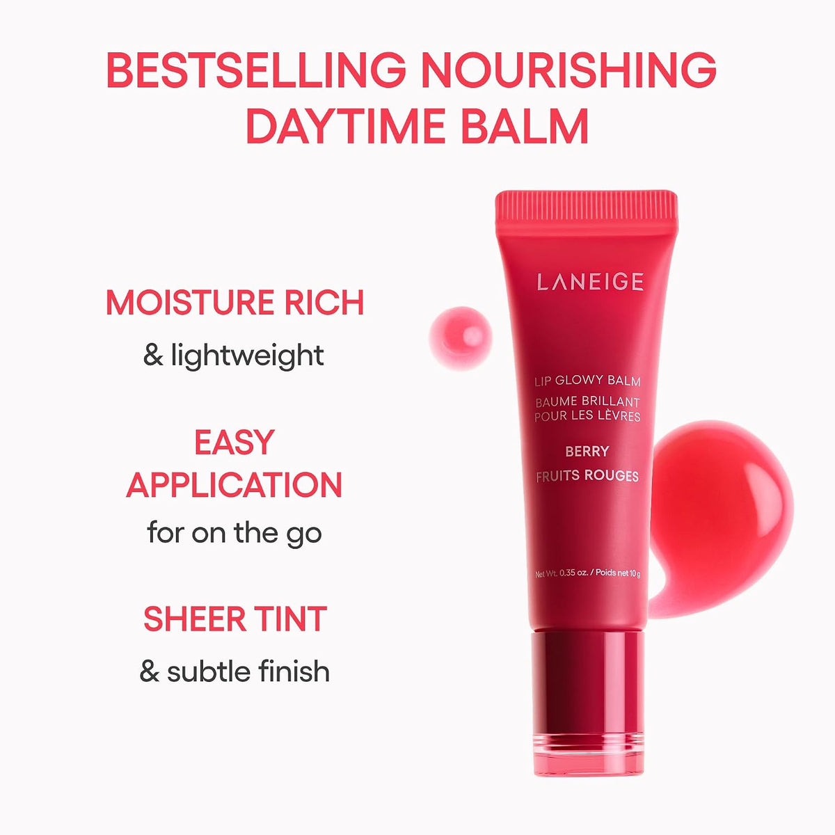 LANEIGE Lip Sleeping Mask | Korean Overnight Lip Treatment