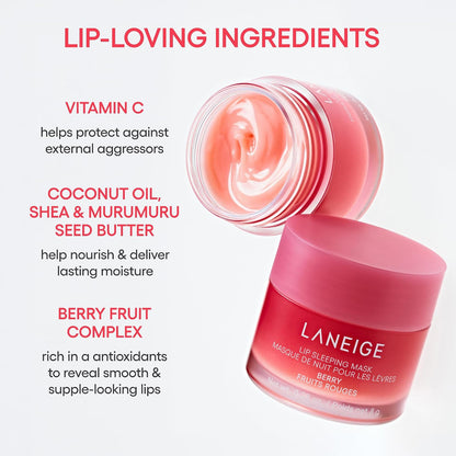 LANEIGE Lip Sleeping Mask | Korean Overnight Lip Treatment