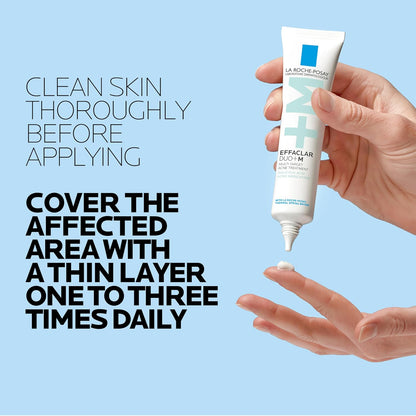 La Roche-Posay Effaclar Salicylic Acid Acne Treatment For Face, Mattifying Acne Gel Cream Spot Treatment for Blackheads..