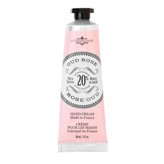 La Chatelaine 20% Shea Butter Hand Cream Travel Size, New Scent, Organic Argan Oil, Moisturizing..