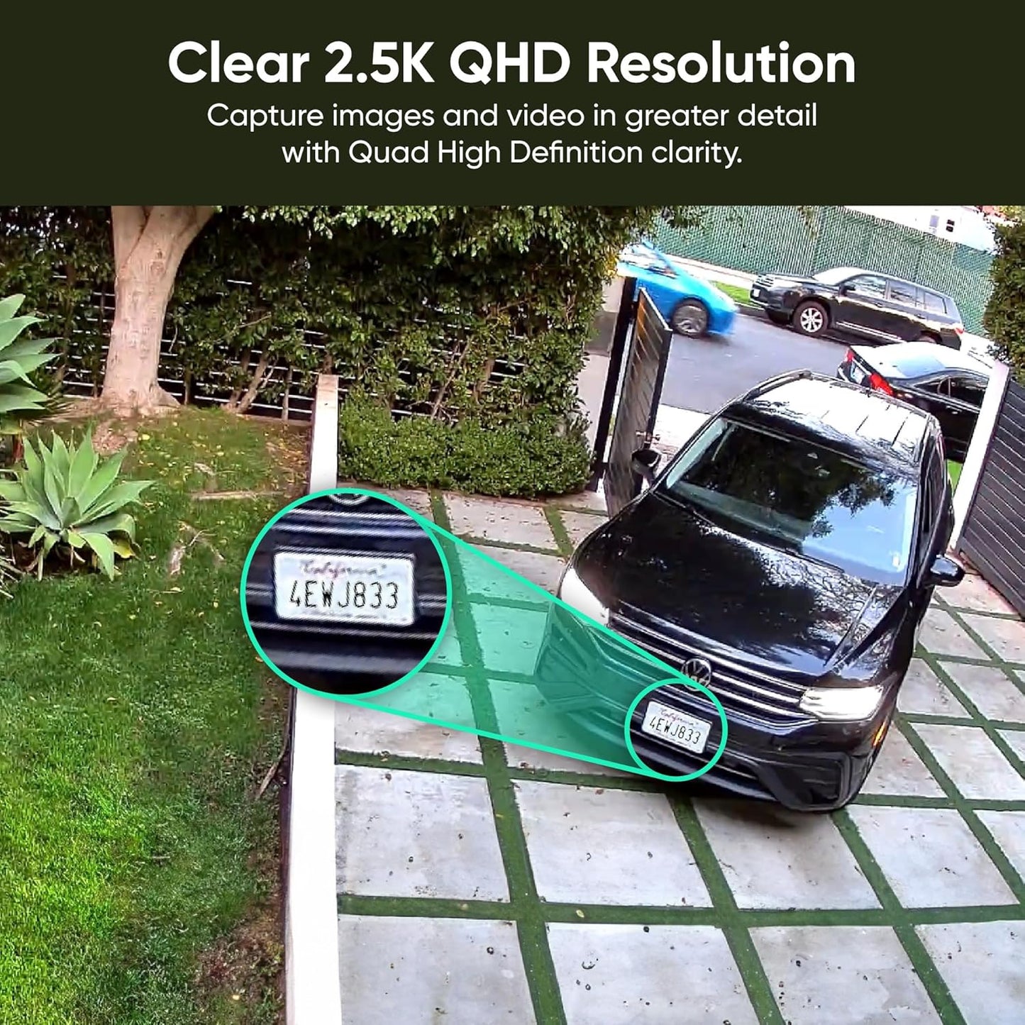 WYZE Cam v4 (Latest Model), 2.5K AI Security Camera, Indoor/Outdoor Cameras for Home Security
