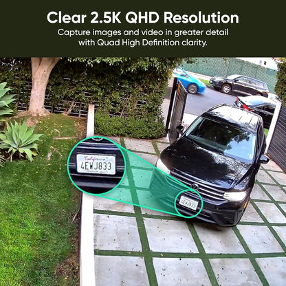 WYZE Cam v4 (Latest Model), 2.5K AI Security Camera, Indoor/Outdoor Cameras for Home Security