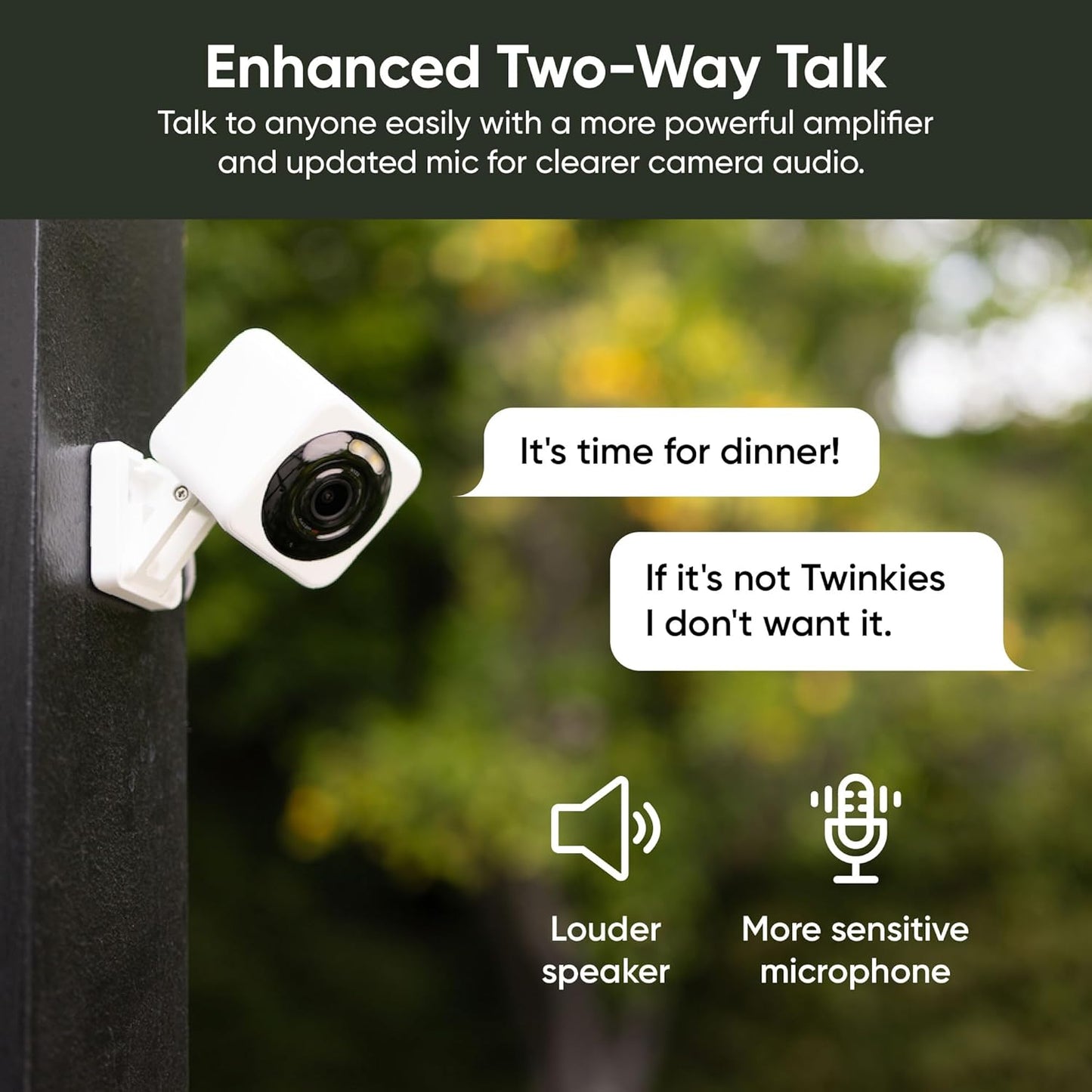 WYZE Cam v4 (Latest Model), 2.5K AI Security Camera, Indoor/Outdoor Cameras for Home Security