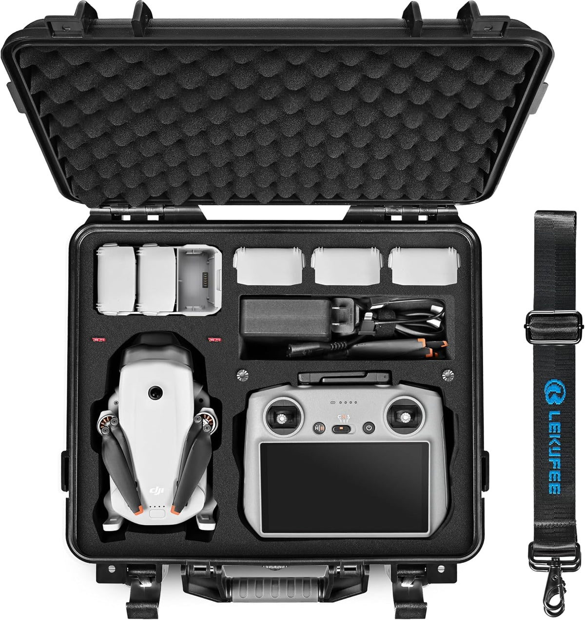 Lekufee Waterproof Hard Carrying Case for DJI Lito X1, Lito 1 Drone,(Case Only)..