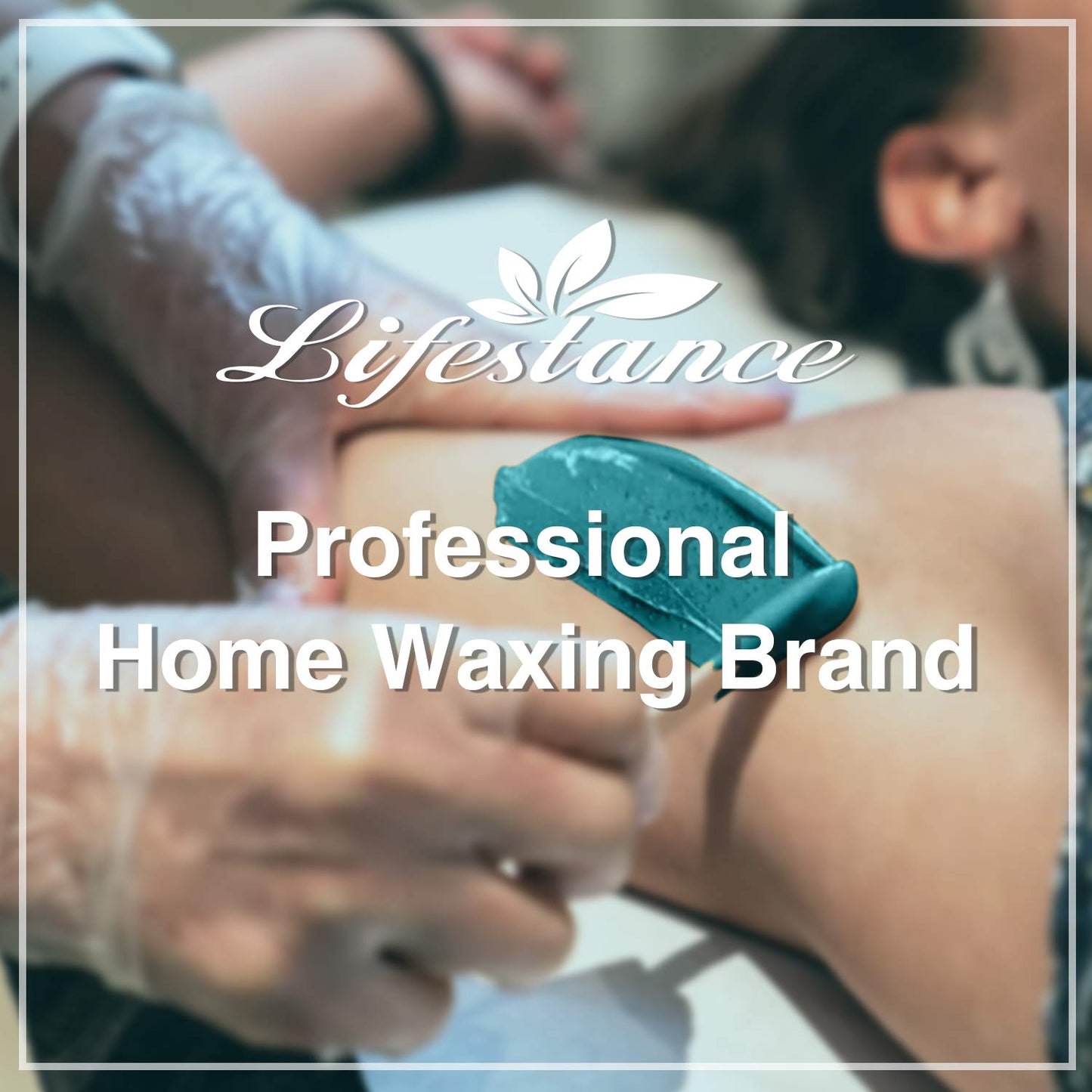 2.5lb Lifestance Hard Blue Brazilian Bikini Wax Kit with 30 Applicators - Pearl Wax Beads for Face, Body, Legs..