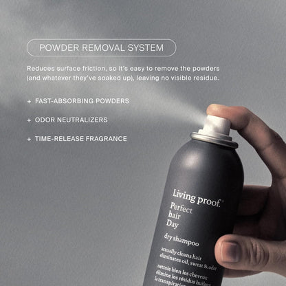 Living Proof Perfect Hair Day Dry Shampoo – Absorbs Oil, Sweat, Odor, Cleans Hair, Fresh Scent, Detoxifies Scalp..
