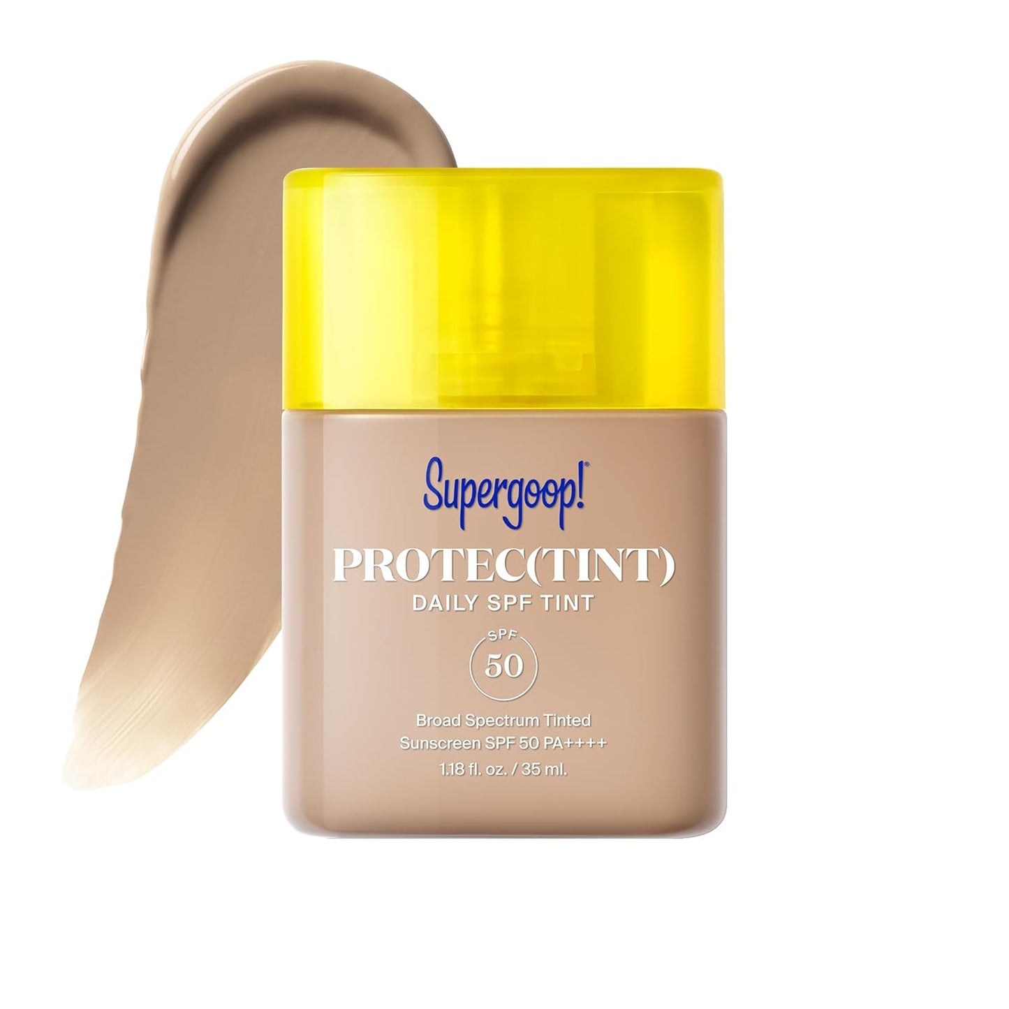 Supergoop! Protec(tint) Daily Skin Tint SPF 50 - Light, Buildable Coverage for Immediately Smooth..
